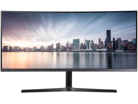 Samsung 34  Curved WIDE Monitor WQHD - Certified Refurbished Online Hot Sale