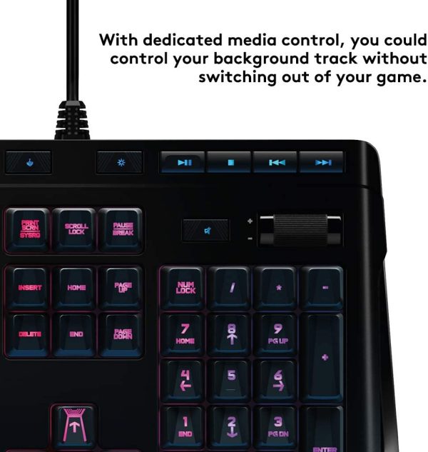 Logitech G910 Orion Spectrum RGB Mechanical Gaming Keyboard - Seller Refurbished on Sale