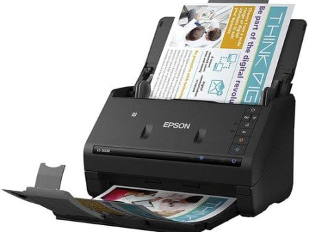 Epson WorkForce ES-500W Wireless Duplex Document Scanner - Certified Refurbished For Sale