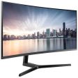 Samsung 34  Curved WIDE Monitor WQHD - Certified Refurbished Online Hot Sale