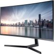 Samsung 34  Curved WIDE Monitor WQHD - Certified Refurbished Online Hot Sale