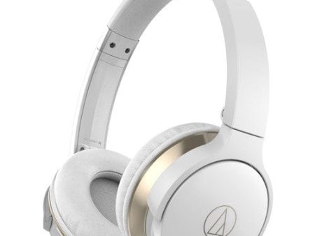 Audio-Technica SonicFuel Wireless Headphones White - Refurbished Online Sale