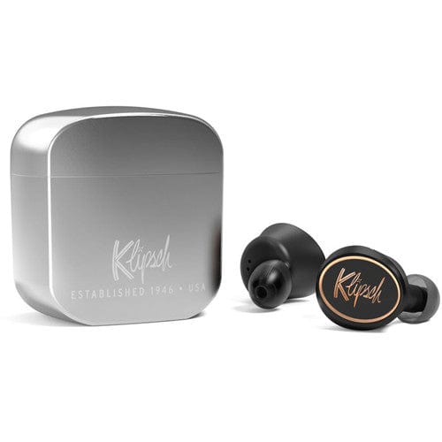 Klipsch T5 True Wireless In-Ear Earphones, Silver Black - Refurbished Online Hot Sale