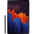 Samsung 12.4  Galaxy Tab S7+ 128GB Black - Certified Refurbished Online now