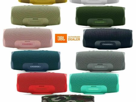 JBL Charge 4 Portable Bluetooth Wireless Speaker - Certified Refurbished Online Hot Sale