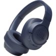 JBL TUNE 700BT Wireless Over-Ear Headphones, Blue - Refurbished For Cheap