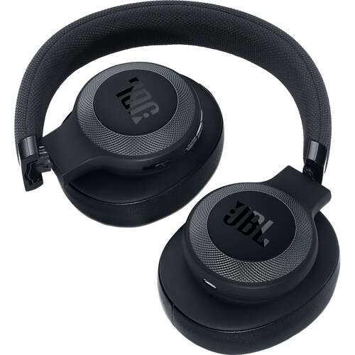 JBL Bluetooth Over-Ear, Noise-Canceling Headphones, Matte Black - Certified Refurbished Online Sale