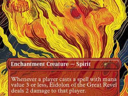 Eidolon of the Great Revel (Borderless) [Secret Lair Drop Series] Supply