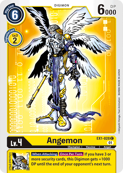 Angemon [EX1-028] [Classic Collection] Supply