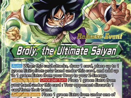 Broly    Broly, the Ultimate Saiyan (Fighter s Ambition Holiday Pack) (BT19-068) [Tournament Promotion Cards] Online