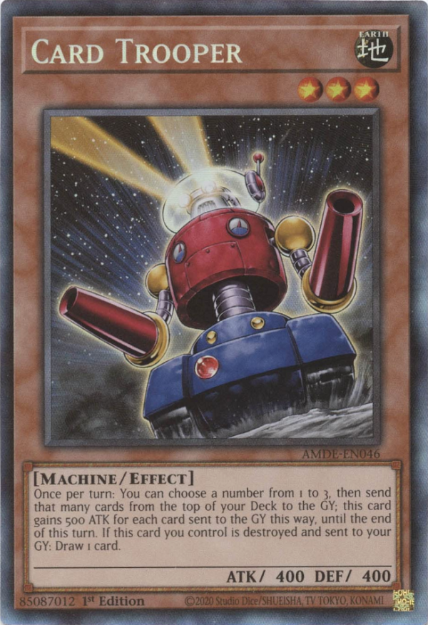 Card Trooper [AMDE-EN046] Collector s Rare Supply