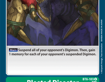 Blasted Disaster [BT6-103] [Double Diamond] For Cheap