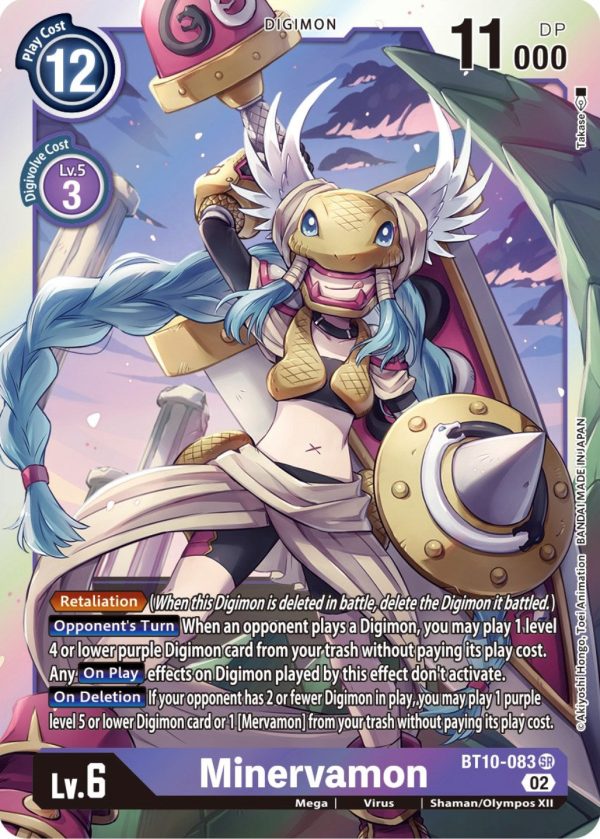 Minervamon [BT10-083] [Xros Encounter] Sale