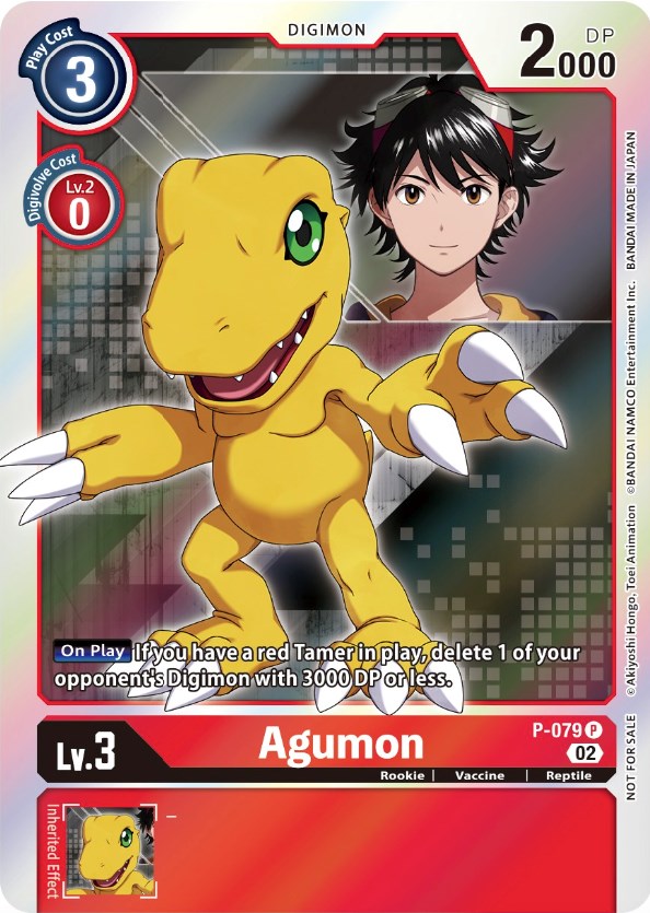 Agumon [P-079] (Digimon Survive Anime Expo 2022) [Promotional Cards] For Cheap