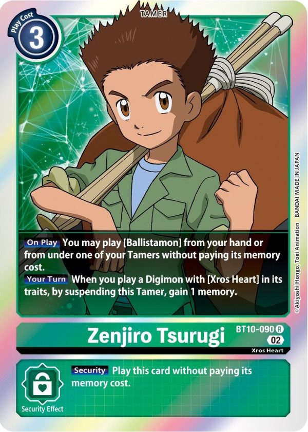 Zenjiro Tsurugi [BT10-090] [Xros Encounter] on Sale