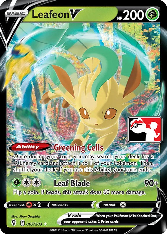 Leafeon V (007 203) [Prize Pack Series One] Hot on Sale