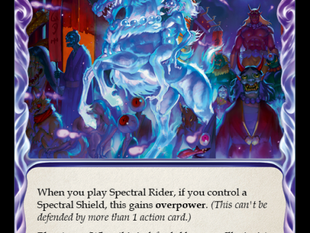 Spectral Rider (Red) [DYN227] (Dynasty)  Rainbow Foil For Sale