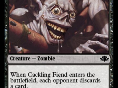 Cackling Fiend [Dominaria Remastered] Discount