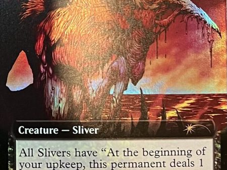 Plague Sliver (Extended Art) [Secret Lair Drop Promos] on Sale