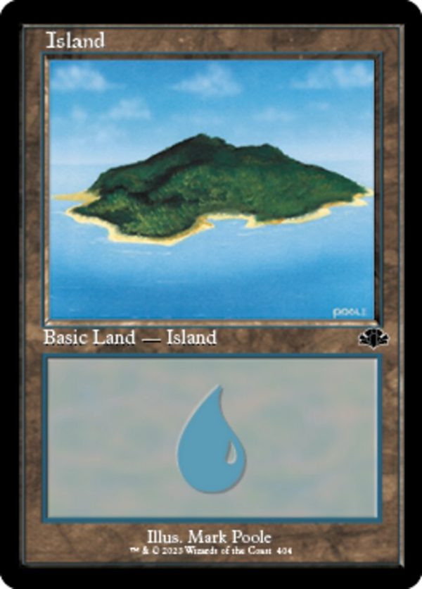 Island (404) (Retro) [Dominaria Remastered] Discount