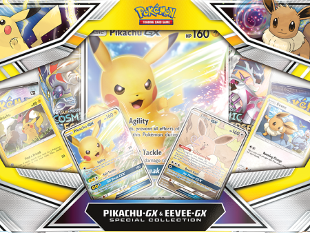 Sun & Moon: Cosmic Eclipse - Special Collection (Pikachu GX & Eevee GX) Online