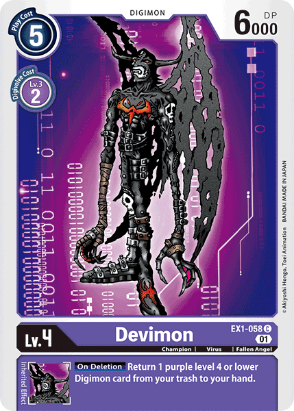 Devimon [EX1-058] [Classic Collection] Discount