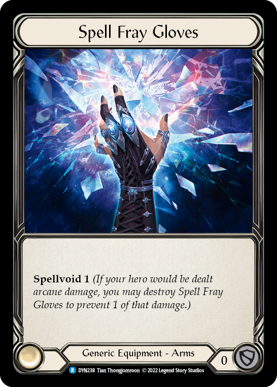 Spell Fray Gloves [DYN238] (Dynasty)  Rainbow Foil Online Sale