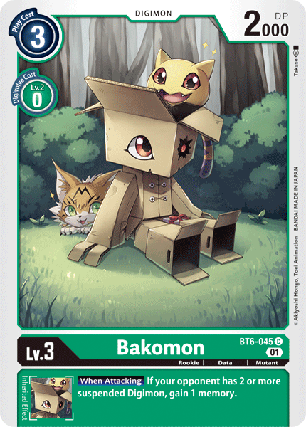 Bakomon [BT6-045] [Double Diamond] Cheap