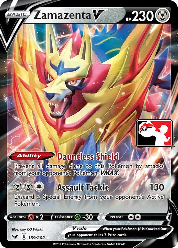 Zamazenta V (139 202) [Prize Pack Series One] Online Hot Sale