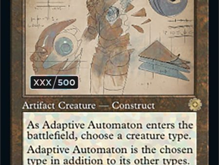 Adaptive Automaton (Retro Schematic) (Serialized) [The Brothers  War Retro Artifacts] Sale