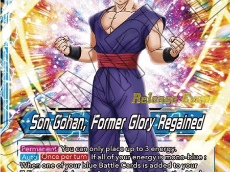 Son Gohan    Son Gohan, Former Glory Regained (Fighter s Ambition Holiday Pack) (BT19-034) [Tournament Promotion Cards] on Sale