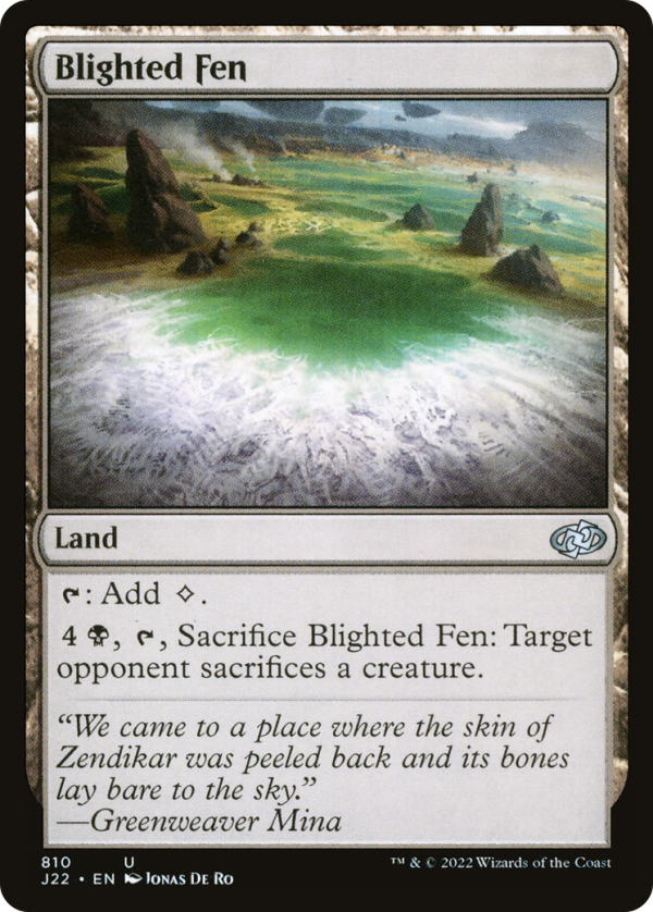 Blighted Fen [Jumpstart 2022] For Cheap