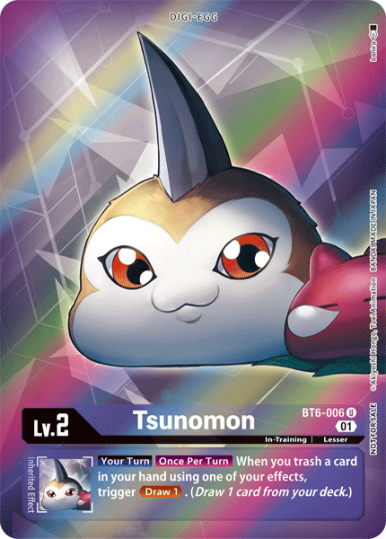 Tsunomon [BT6-006] (Alternative Art - Box Topper) [Double Diamond] Cheap