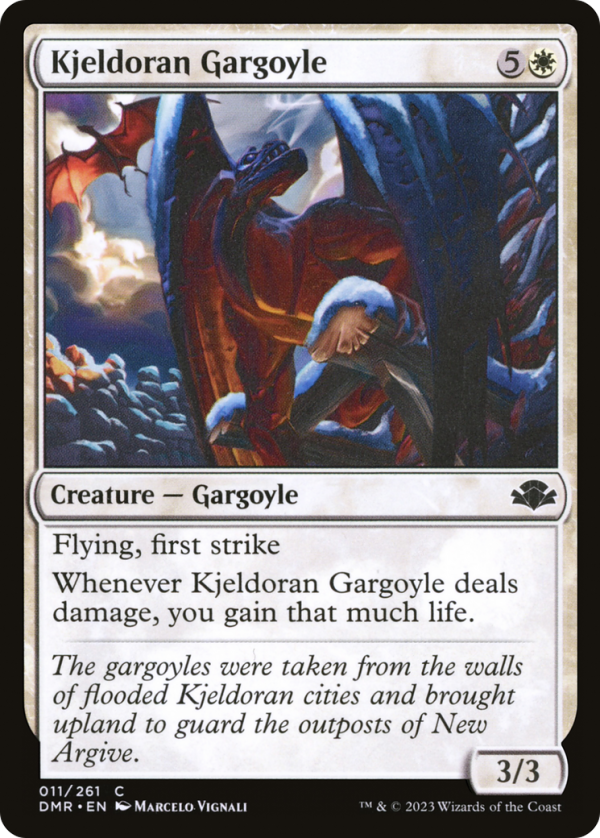 Kjeldoran Gargoyle [Dominaria Remastered] Sale