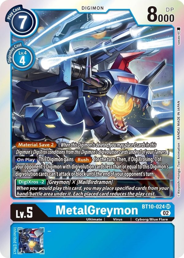 MetalGreymon [BT10-024] [Xros Encounter] Online now