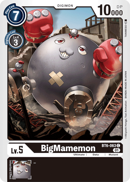 BigMamemon [BT6-063] [Double Diamond] Sale