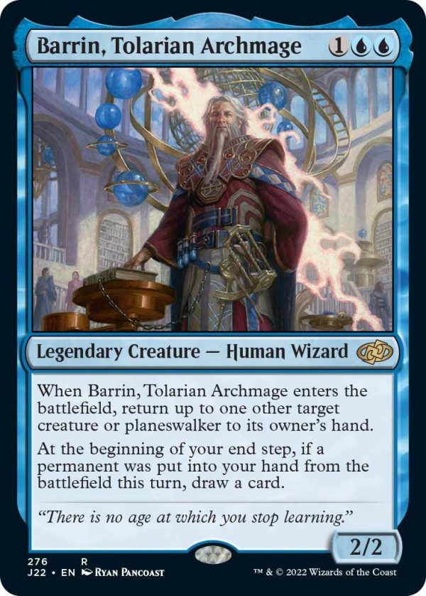 Barrin, Tolarian Archmage [Jumpstart 2022] on Sale