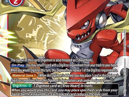 Shoutmon (King Version) [BT10-111] [Xros Encounter] Sale