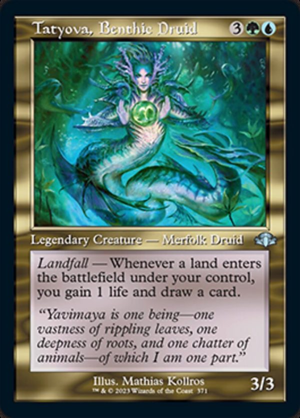 Tatyova, Benthic Druid (Retro) [Dominaria Remastered] Online Hot Sale