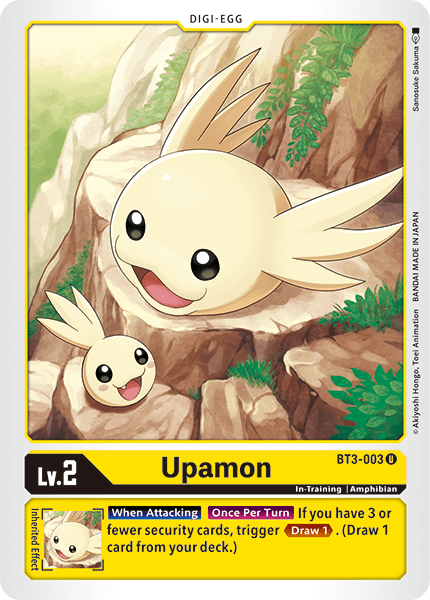 Upamon [BT3-003] [Release Special Booster Ver.1.5] For Discount