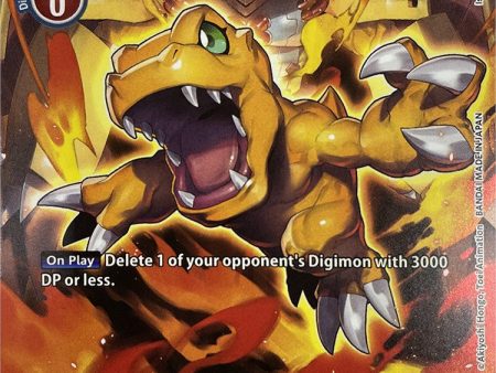 Agumon [P-001] (Tamer s Evolution Box 2) [Promotional Cards] For Sale