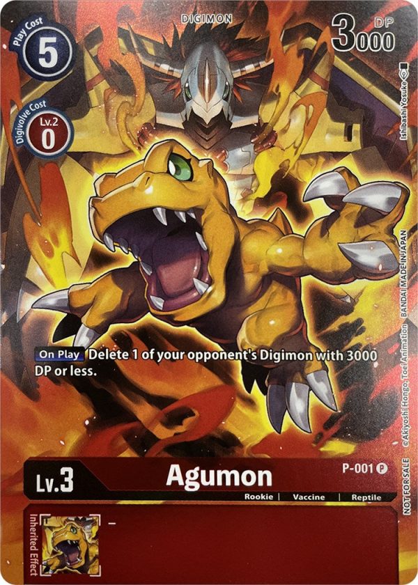 Agumon [P-001] (Tamer s Evolution Box 2) [Promotional Cards] For Sale