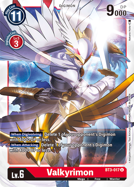 Valkyrimon [BT3-017] [Release Special Booster Ver.1.5] For Cheap