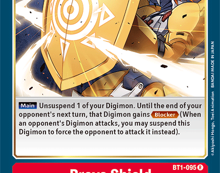 Brave Shield [BT1-095] [Release Special Booster Ver.1.5] Online