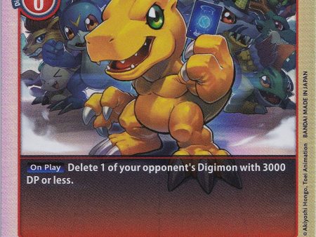 Agumon [P-001] (Rainbow Foil) [Promotional Cards] Sale