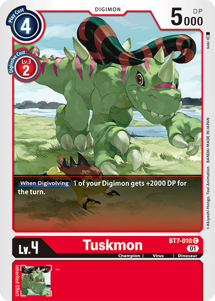 Tuskmon [BT7-010] [Next Adventure] For Discount