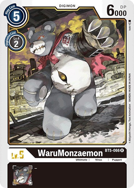 WaruMonzaemon [BT5-066] (Demo Deck Exclusive) [Battle of Omni Promos] For Cheap