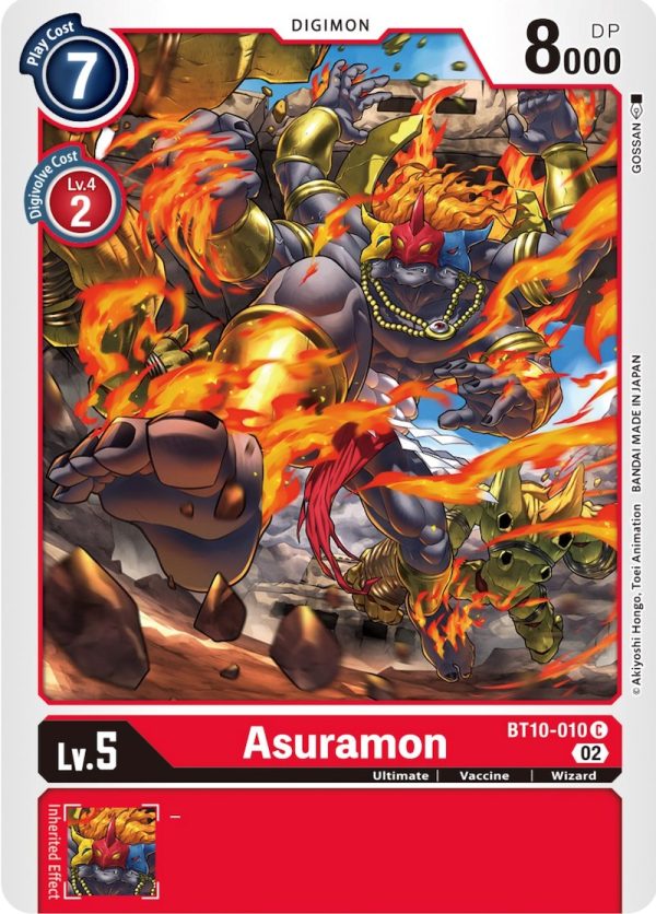 Asuramon [BT10-010] [Xros Encounter] Sale