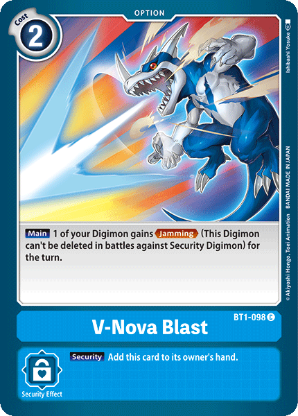 V-Nova Blast [BT1-098] [Release Special Booster Ver.1.0] For Sale