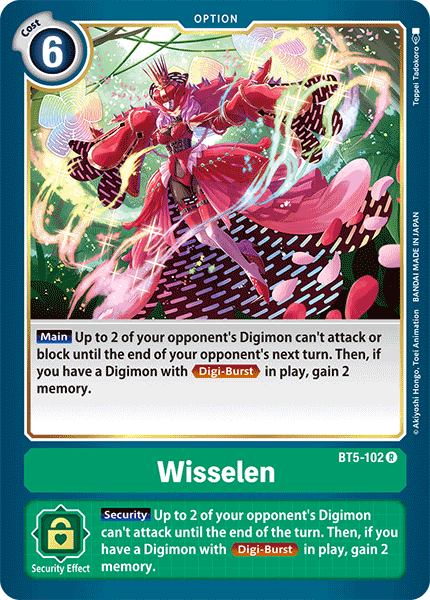 Wisselen [BT5-102] [Battle of Omni] Online